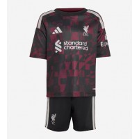 Fotbalové Dres Liverpool Florian Wirtz #7 Dětské Alternativní 2026-27 Krátký Rukáv (+ trenýrky)